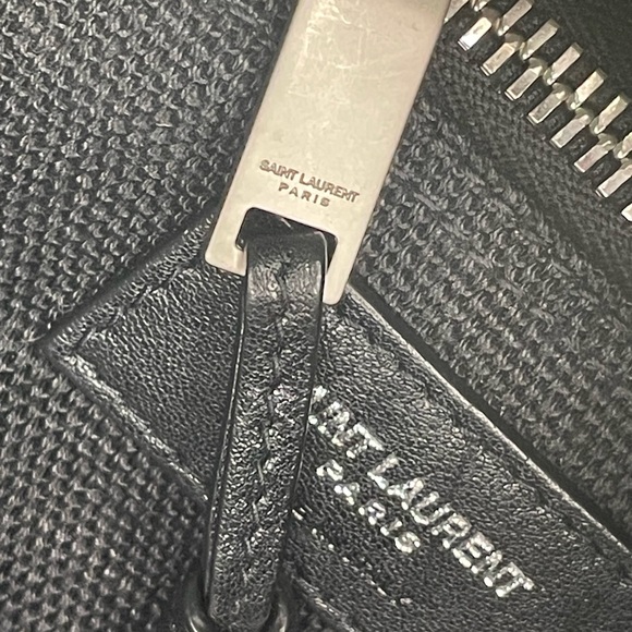 YVES SAINT LAURENT BAG 100% AUTHENTIC YSL TOTE BAG YSL RIVE GAUCHE PURSE - Picture 7 of 16